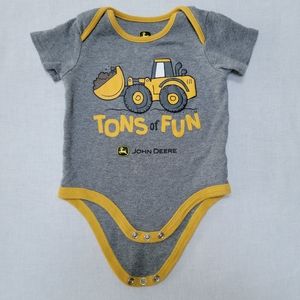 John Deere baby onesie 9 months